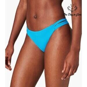 Seafolly Women's Standard Brazilian Multi Strap Bikini Bottom Size 2